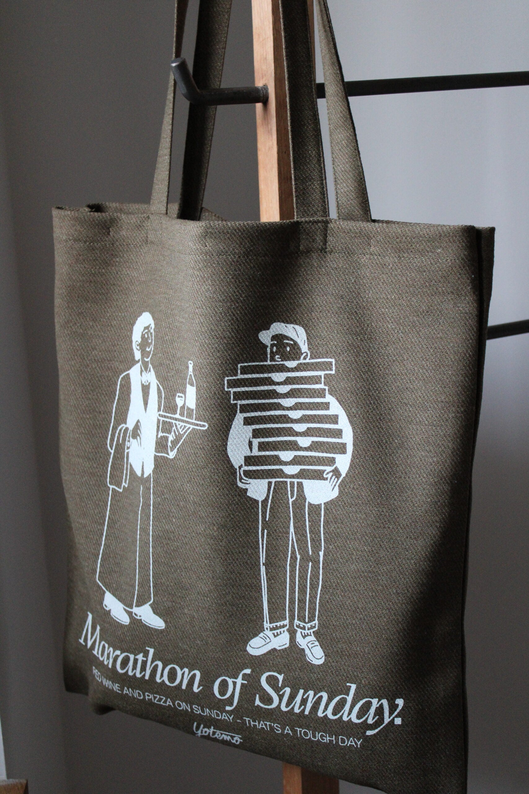 Tote bag "Marathon of Sunday"