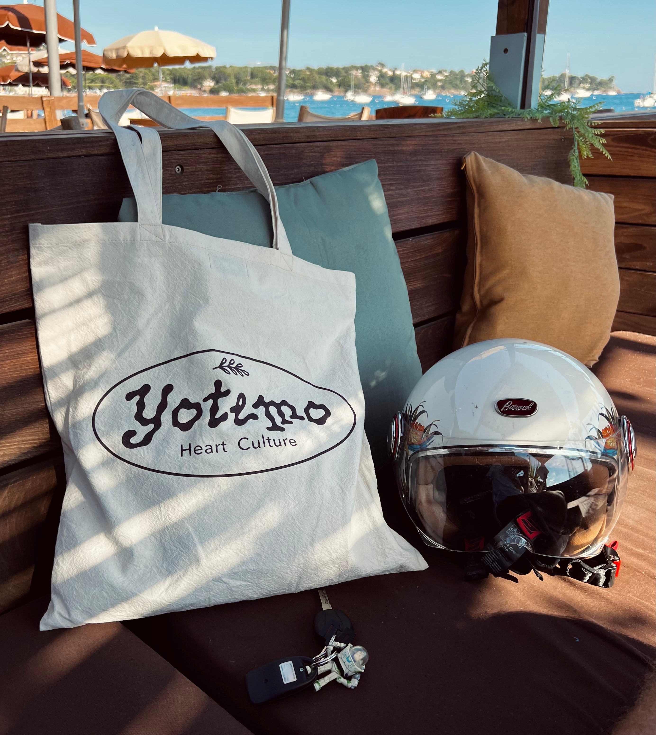 Tote bag "heart culture"