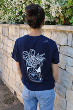 T-shirt "Yotemo flowers"