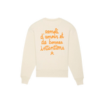 Sweat "Coeur Fleuri"
