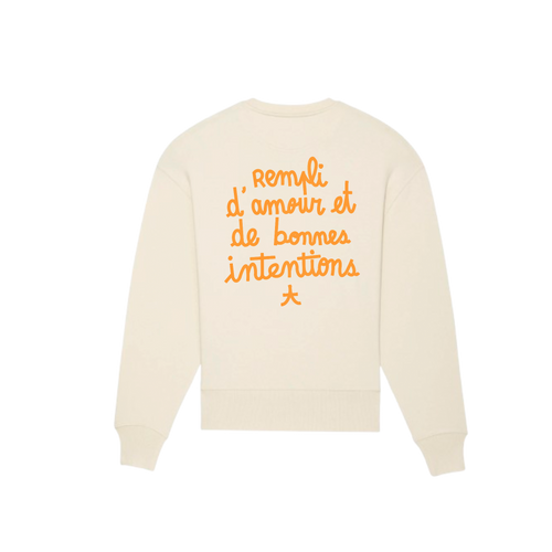 Sweat "Coeur Fleuri"