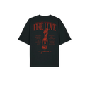 T-shirt Oversize "Fire Love"