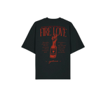T-shirt Oversize "Fire Love"