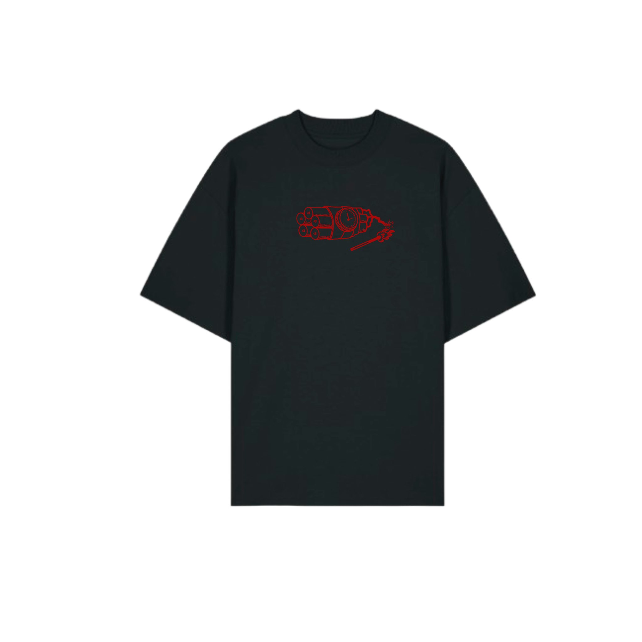 T-shirt Oversize "Fire Love"