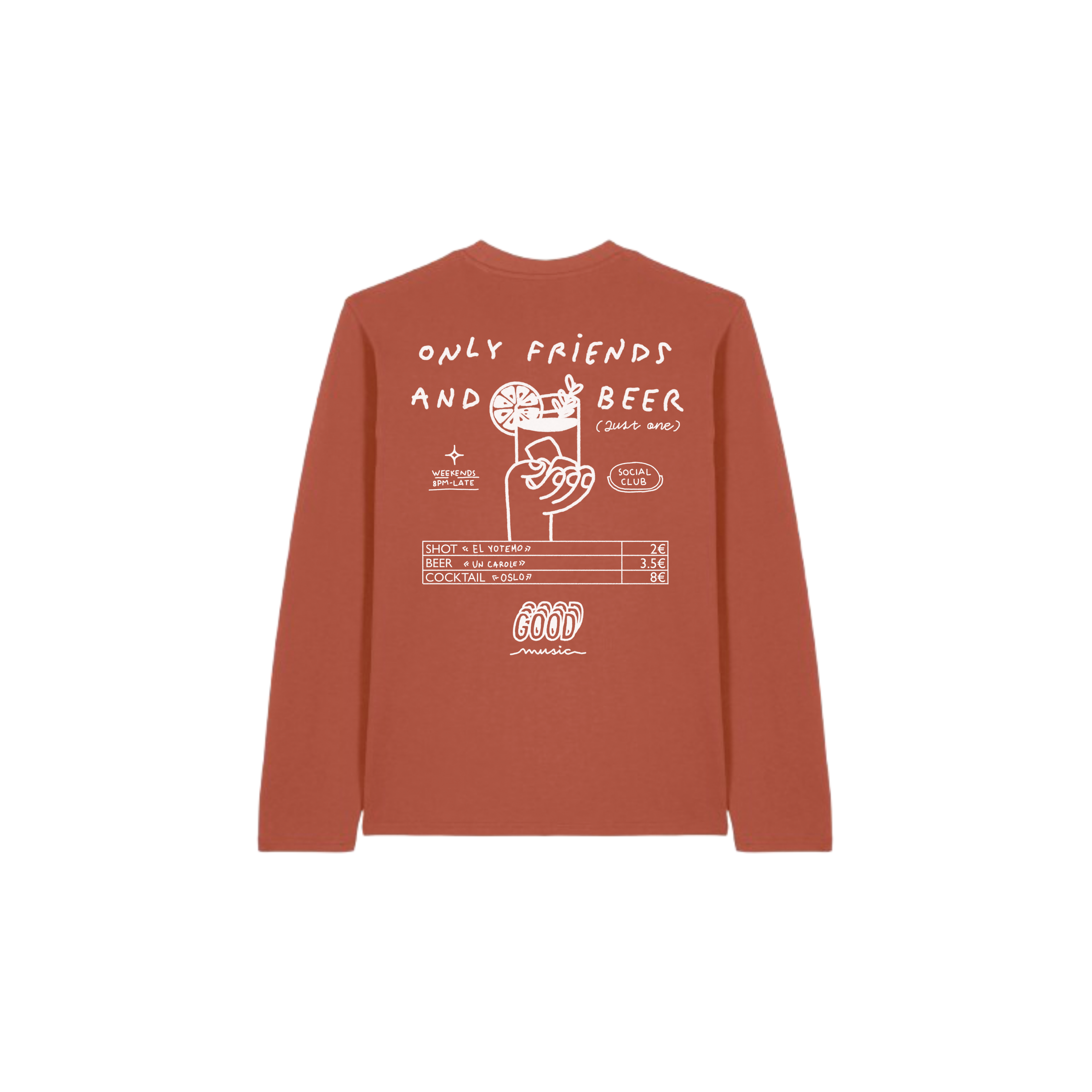 T-shirt "Friends and beer"