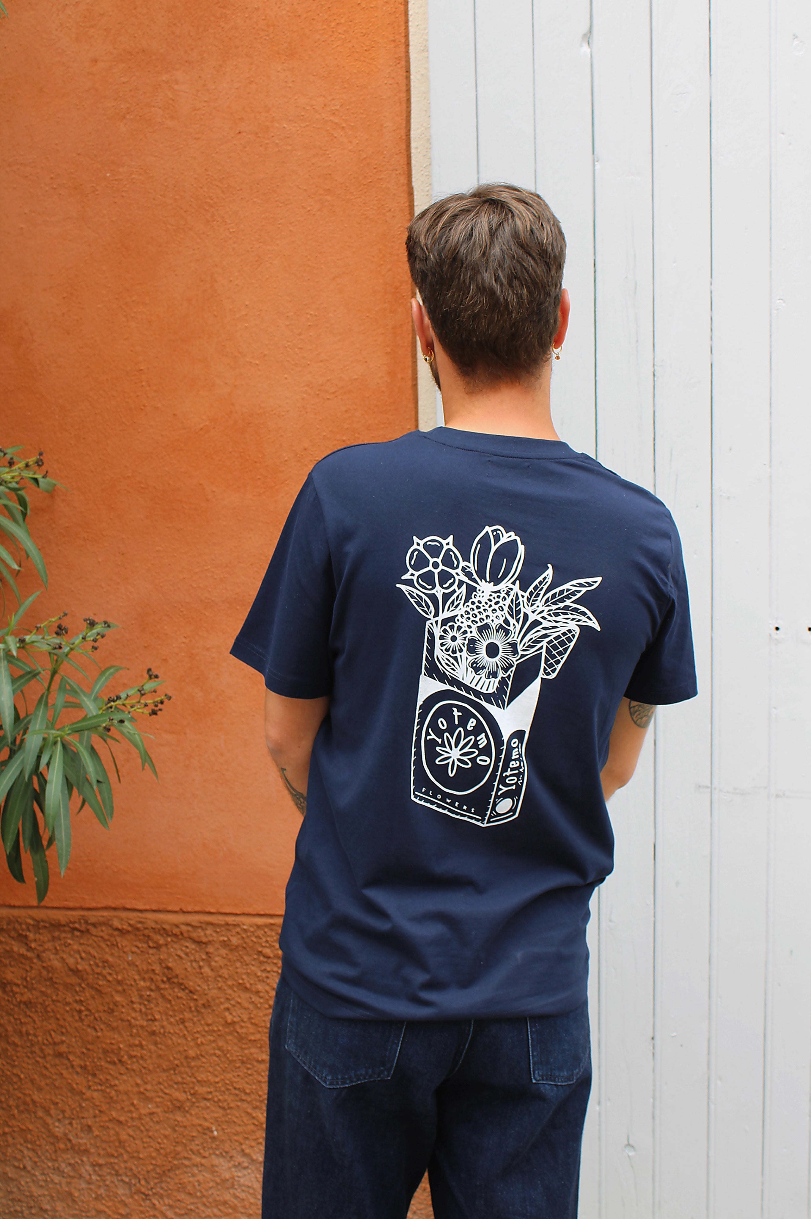T-shirt "Yotemo flowers"